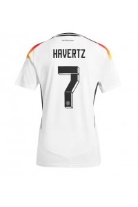 Duitsland Kai Havertz #7 Voetbaltruitje Thuis tenue Dames EK 2024 Korte Mouw